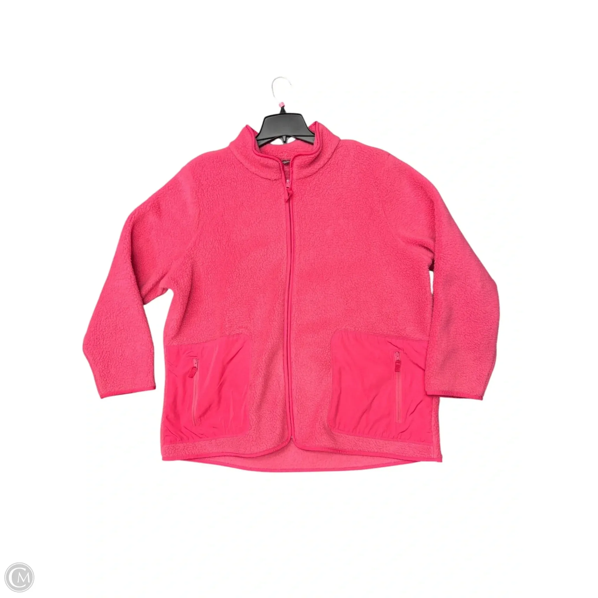 Sweatshirt Collar By Talbots In Pink, Size: 2x Vacation Mood Comfortable fit