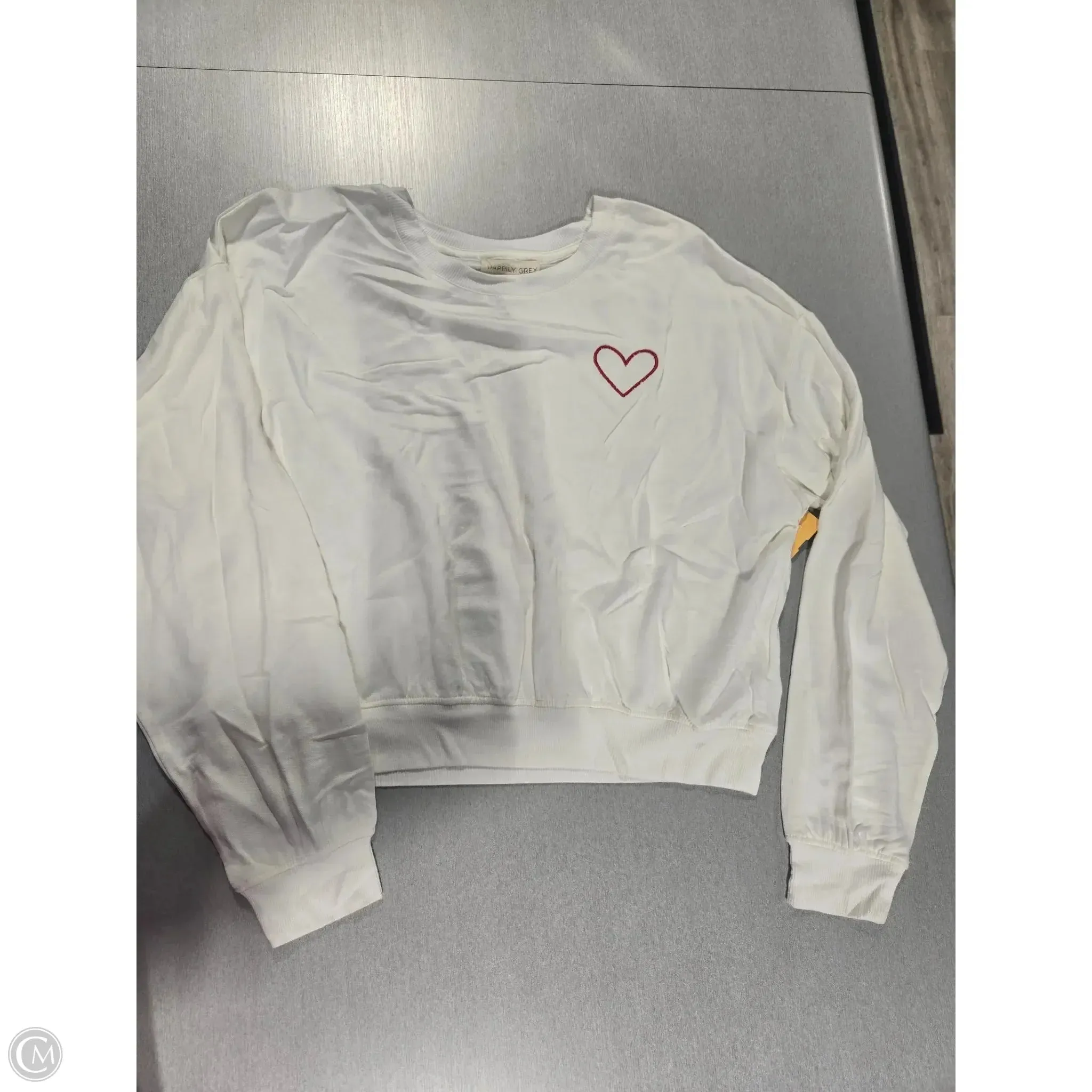 AntiBacterialTreatment Sweatshirt Crewneck By Cme In White, Size: L