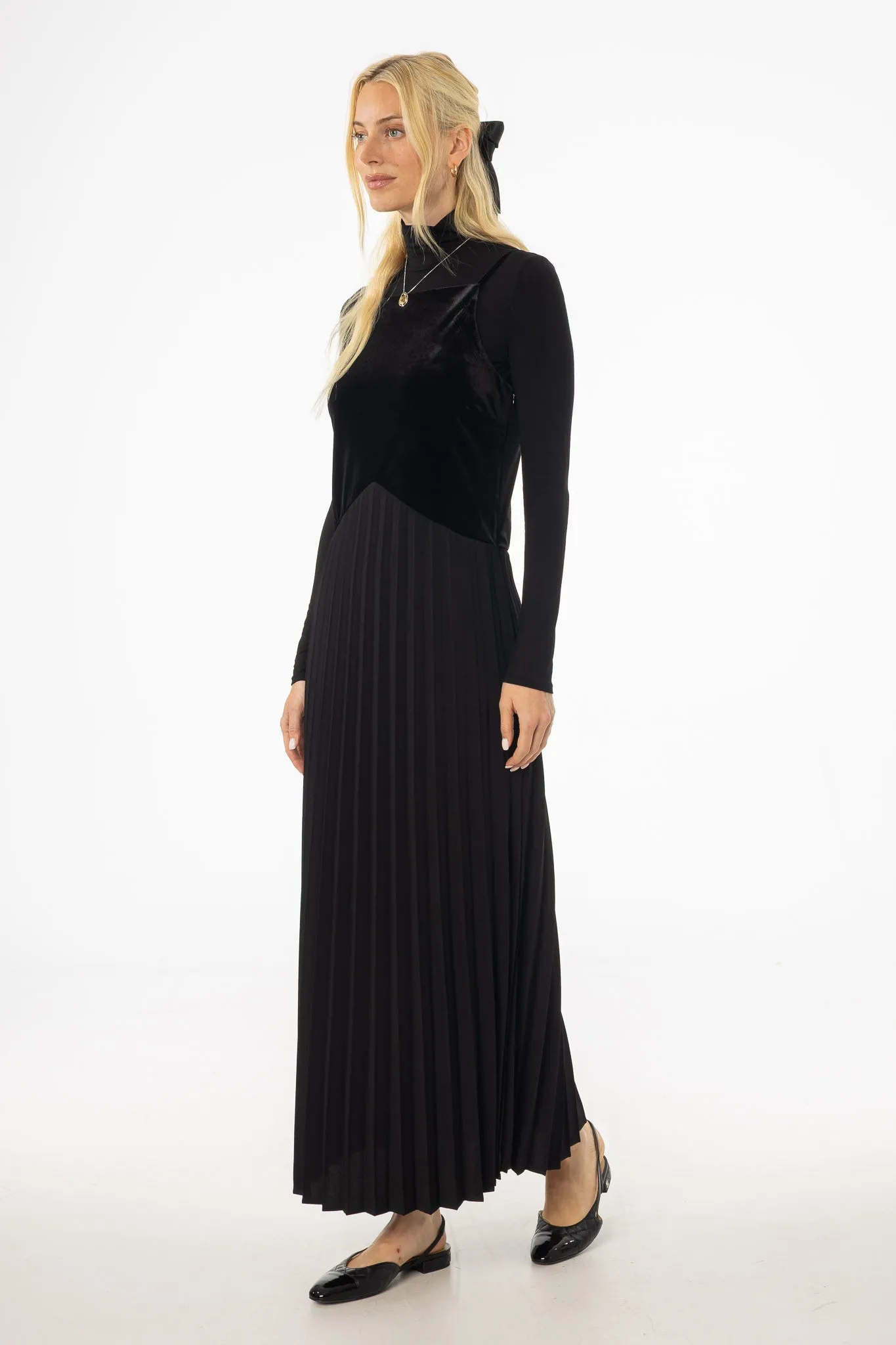 Black Two Tone Fabric Jumper VentilatedMesh