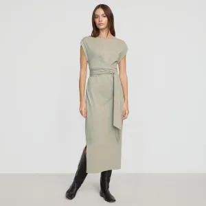 Fei Tie-Front Organic Cotton Dress Trendy Fashion