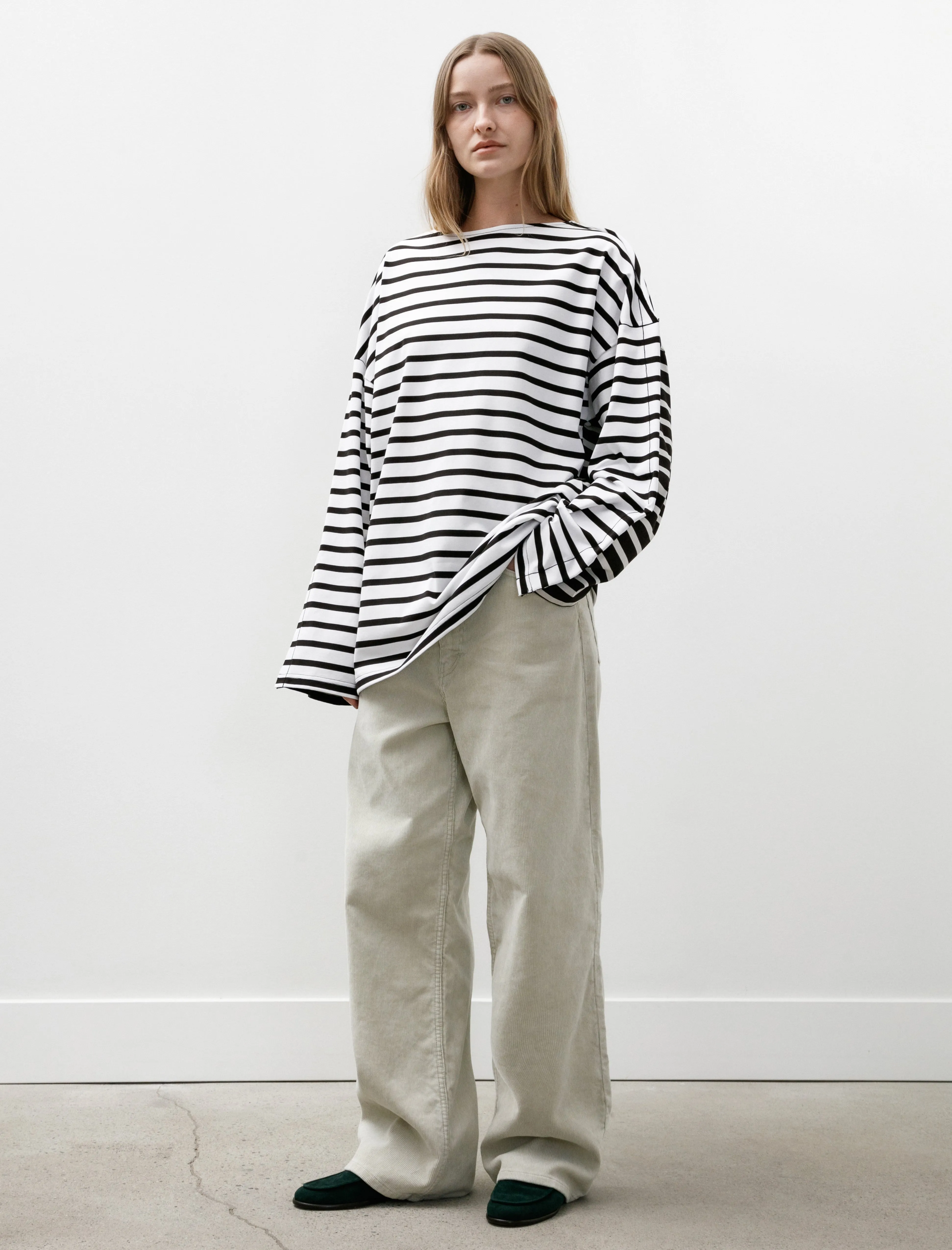 Sun shield Mixed Stripe Longsleeve T-Shirt