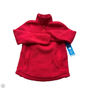 Convertible Style Sweatshirt Collar By Vineyard Vines In Red, Size: Xxs