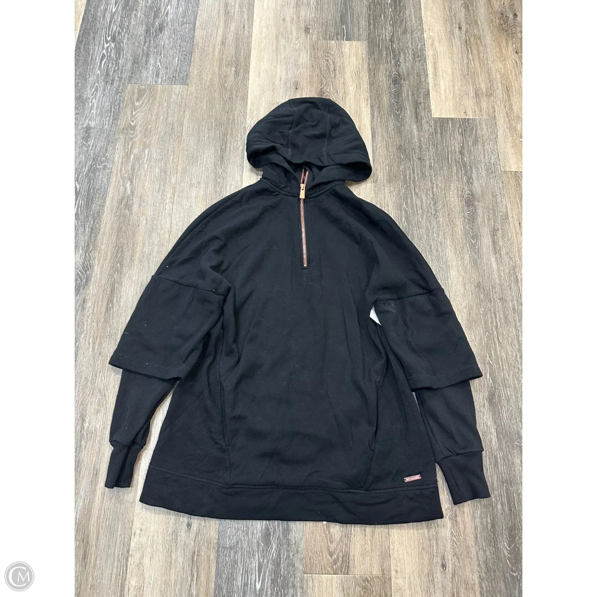 Lean Glow Athletic Sweatshirt Hoodie By Sweaty Betty In Black, Size: Xs