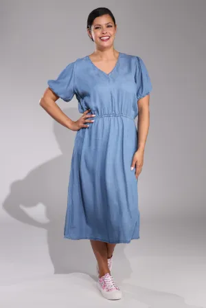 Elegant Wear Versatile Clothing Dress | LIGHT INDIGO | 6634C1