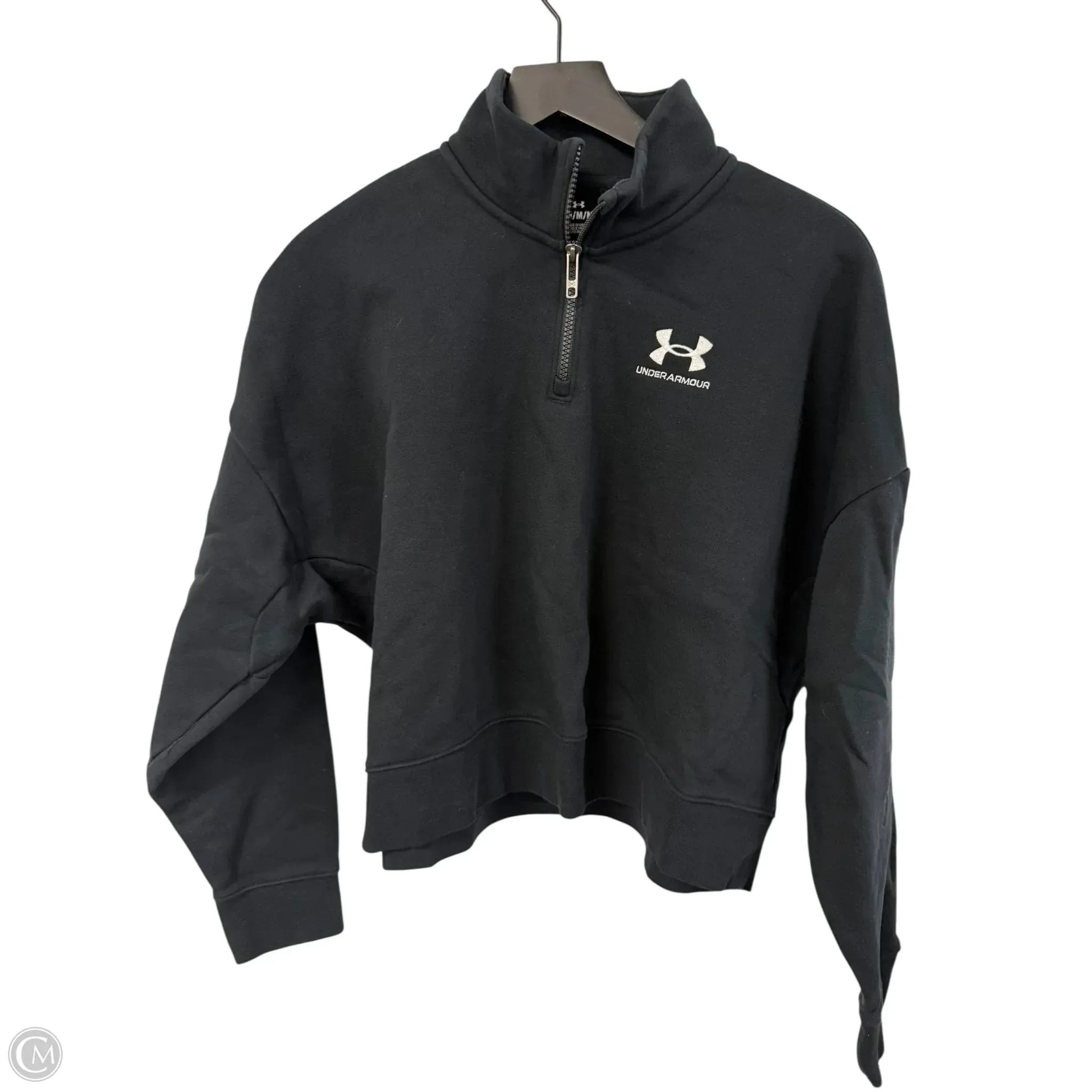 Surf Mood CrossBackStructure Sweatshirt Collar By Under Armour In Black, Size: M