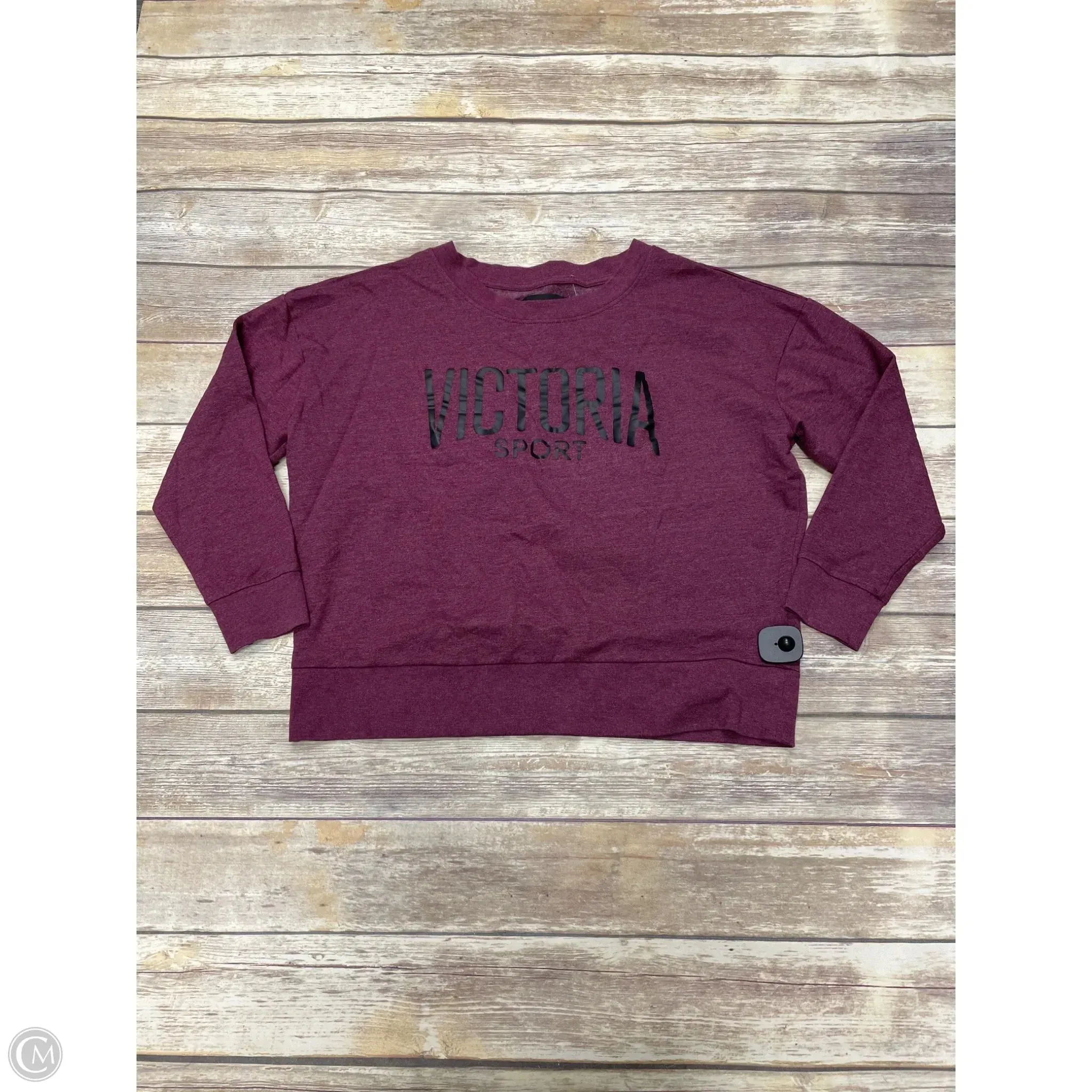 EasyCareMaterial Earth Glow Sweatshirt Crewneck By Victorias Secret In Maroon, Size: L