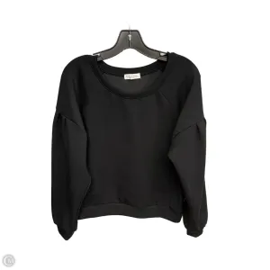 Tulle Soul Sweatshirt Crewneck By Clothes Mentor In Black, Size: L
