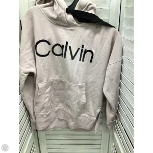 Reinforced Edges Summer Skirt Sweatshirt Hoodie By Calvin Klein In Pink, Size: S