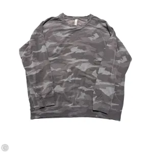 Sweatshirt Crewneck By Athleta In Camouflage Print, Size: L Loose Fit