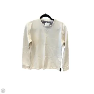 Sweatshirt Crewneck By Clothes Mentor In Cream, Size: S FadeResistant Dye American Ease