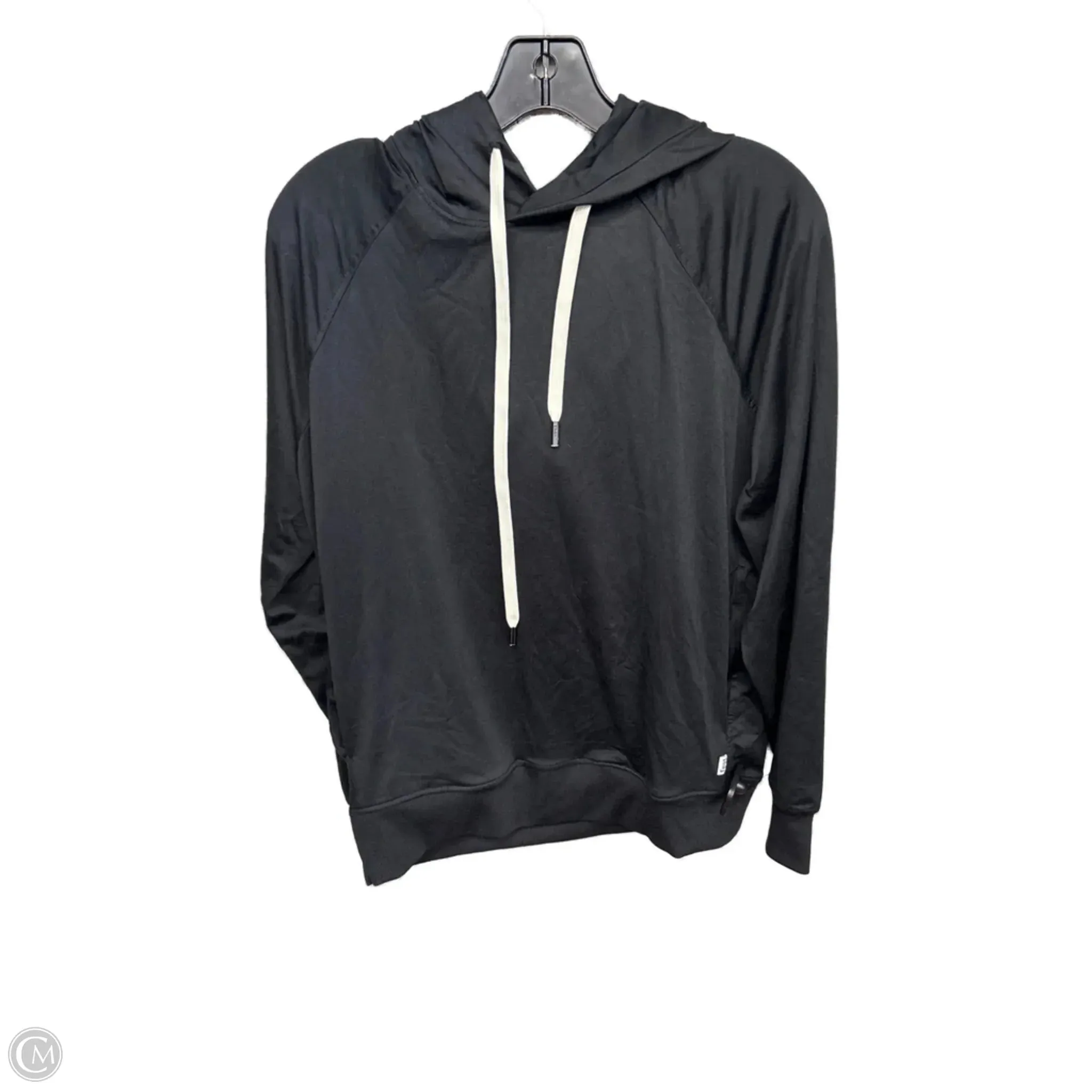 Sweatshirt Hoodie By Clothes Mentor In Black, Size: S ShapeRetentionCloth