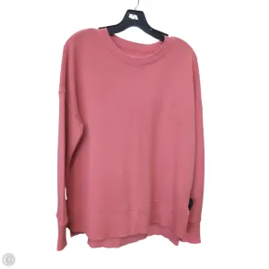 Simple Dress Sweatshirt Crewneck By Time And Tru In Pink, Size: S