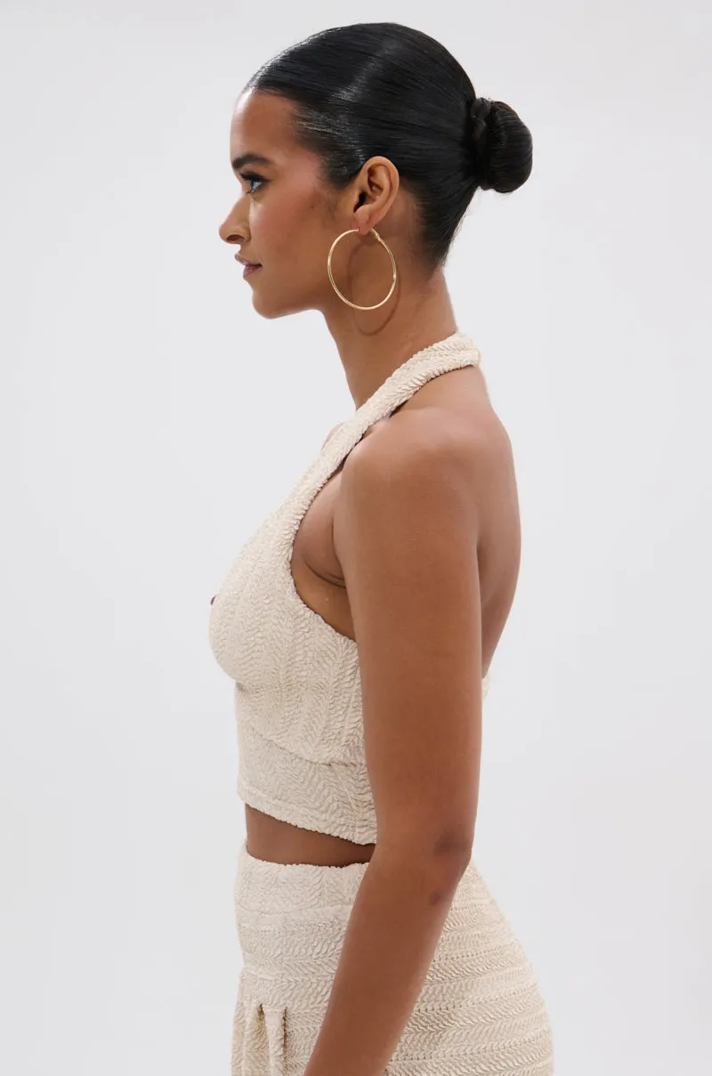 Style - modern Outdoor Fresh HOLLYWOOD SLINKY TEXTURED BRALETTE
