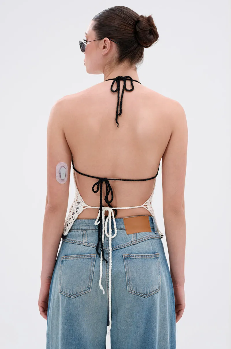 BOY BYE CROCHET TOP Transport - efficient technology innovation