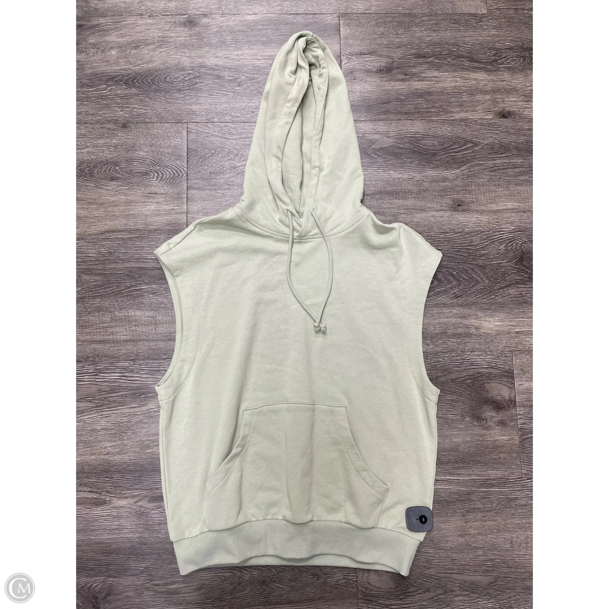 Sweatshirt Hoodie By H&m In Green, Size: S Weather Guard