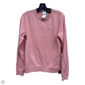 Legend Fit Sweatshirt Hoodie By Nike In Pink, Size: S