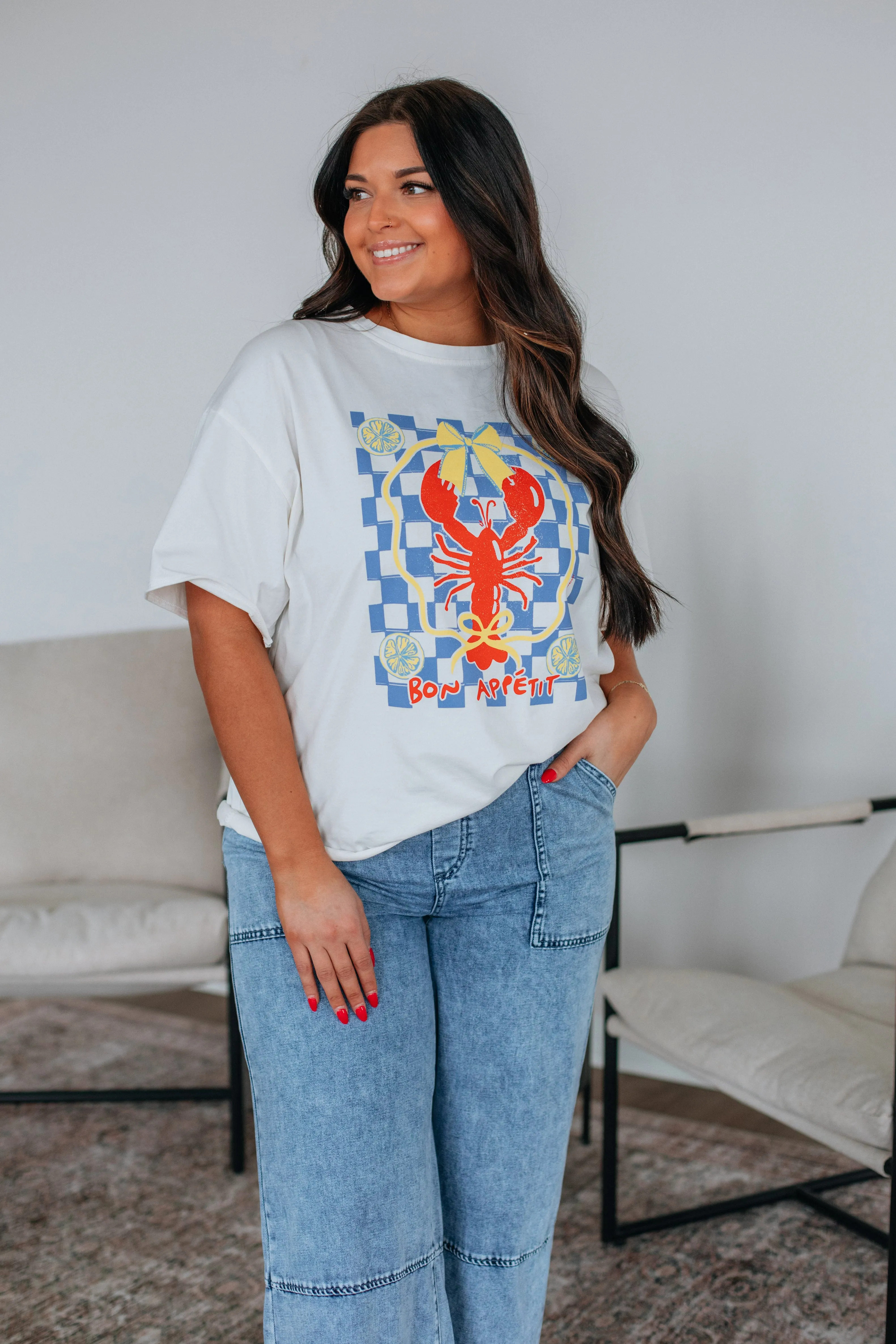Bon Appetite Graphic Tee yoga clothing All-Purpose Comfort
