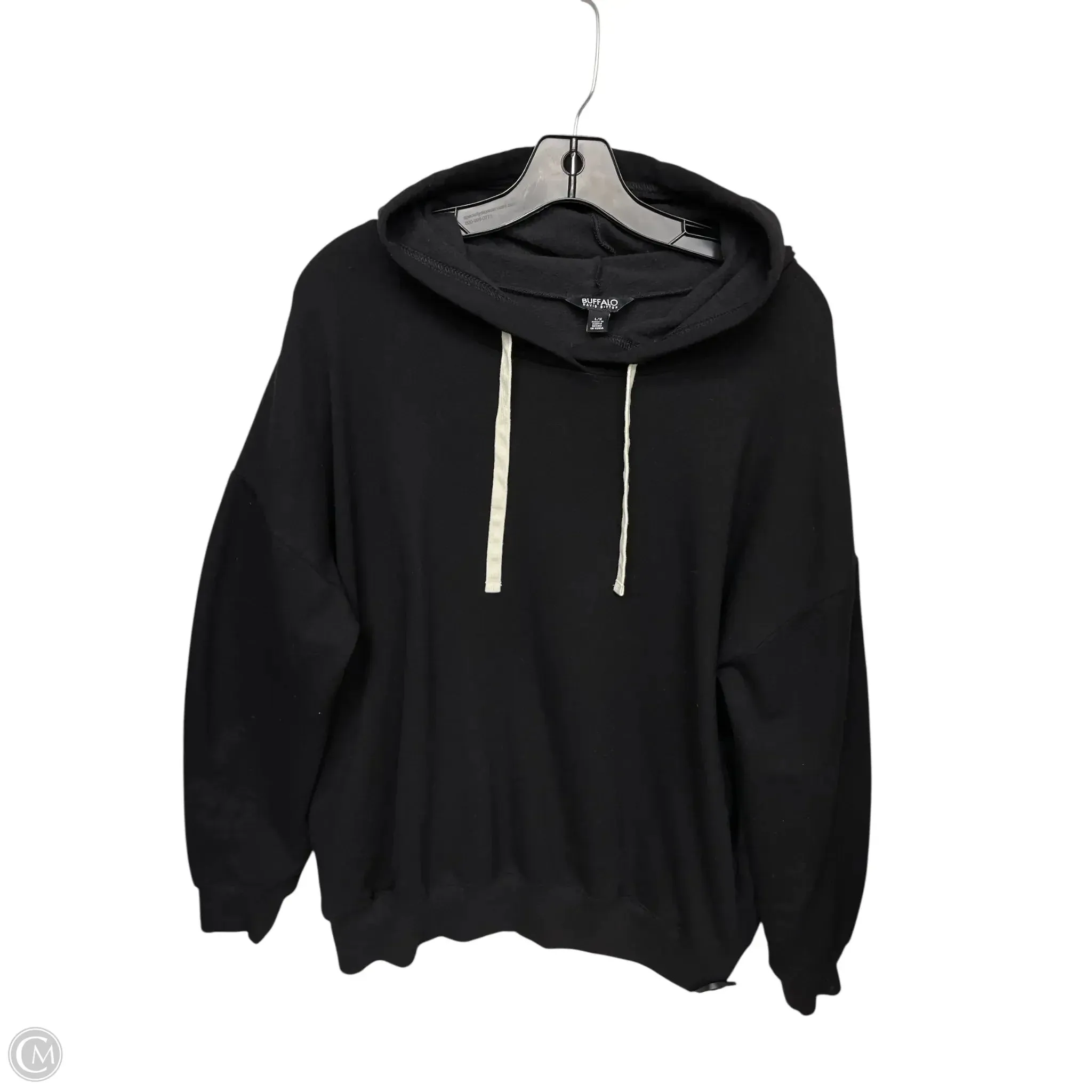 Festival Air Sweatshirt Hoodie By Buffalo David Bitton In Black, Size: L