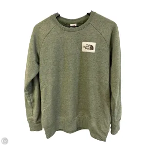 Sweatshirt Crewneck By The North Face In Green, Size: M WaterRepellentCoating