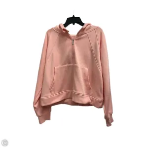 Sweatshirt Hoodie By Clothes Mentor In Pink, Size: 30 Relaxed Look Quiet Core