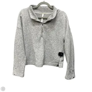 Snow Ready Sweatshirt Collar By Fabletics In Grey, Size: L