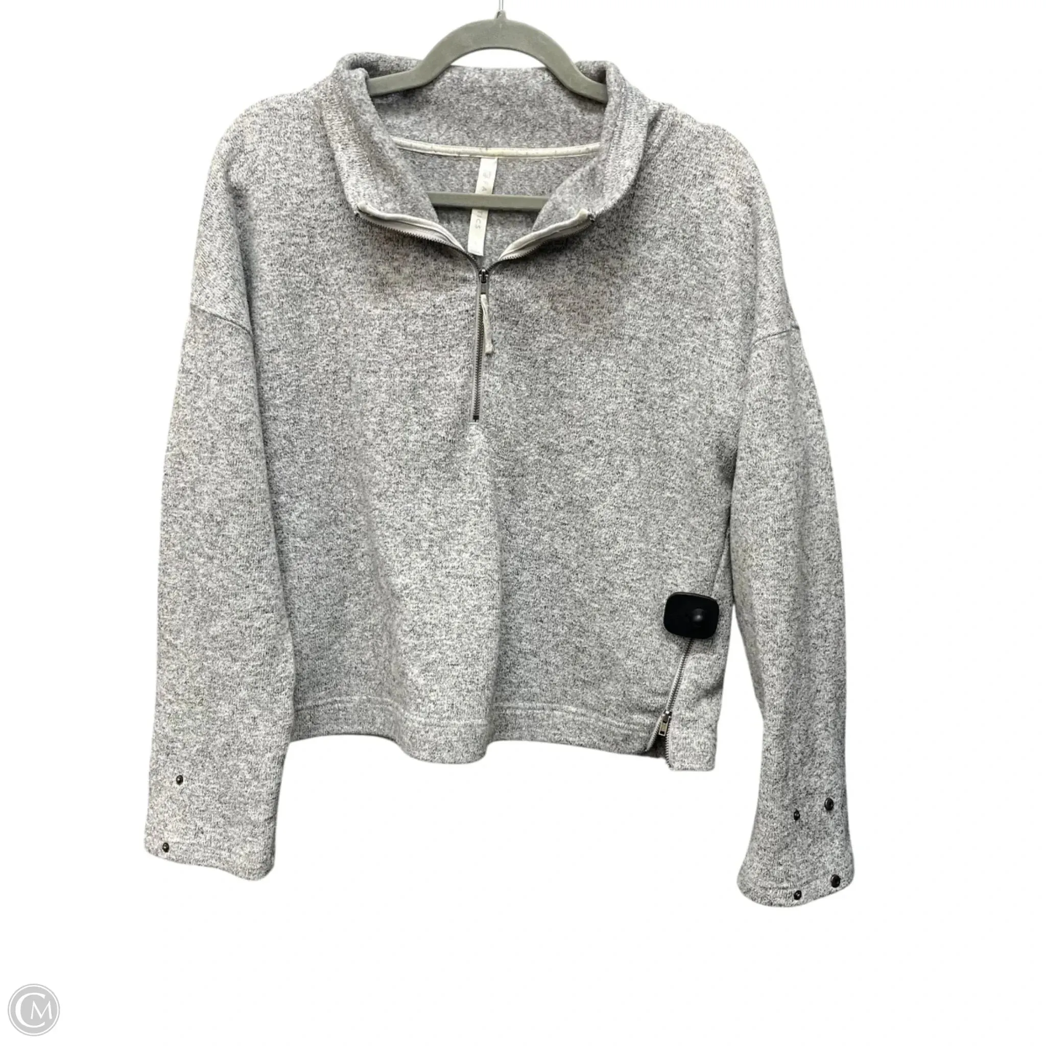 Snow Ready Sweatshirt Collar By Fabletics In Grey, Size: L