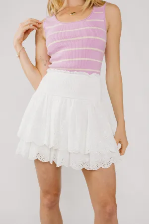 Hand Painted Handmade Item Lost in a Daydream Skirt