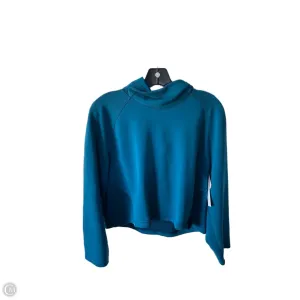 Athletic Sweatshirt Hoodie By Lululemon In Blue, Size: M Bride Side