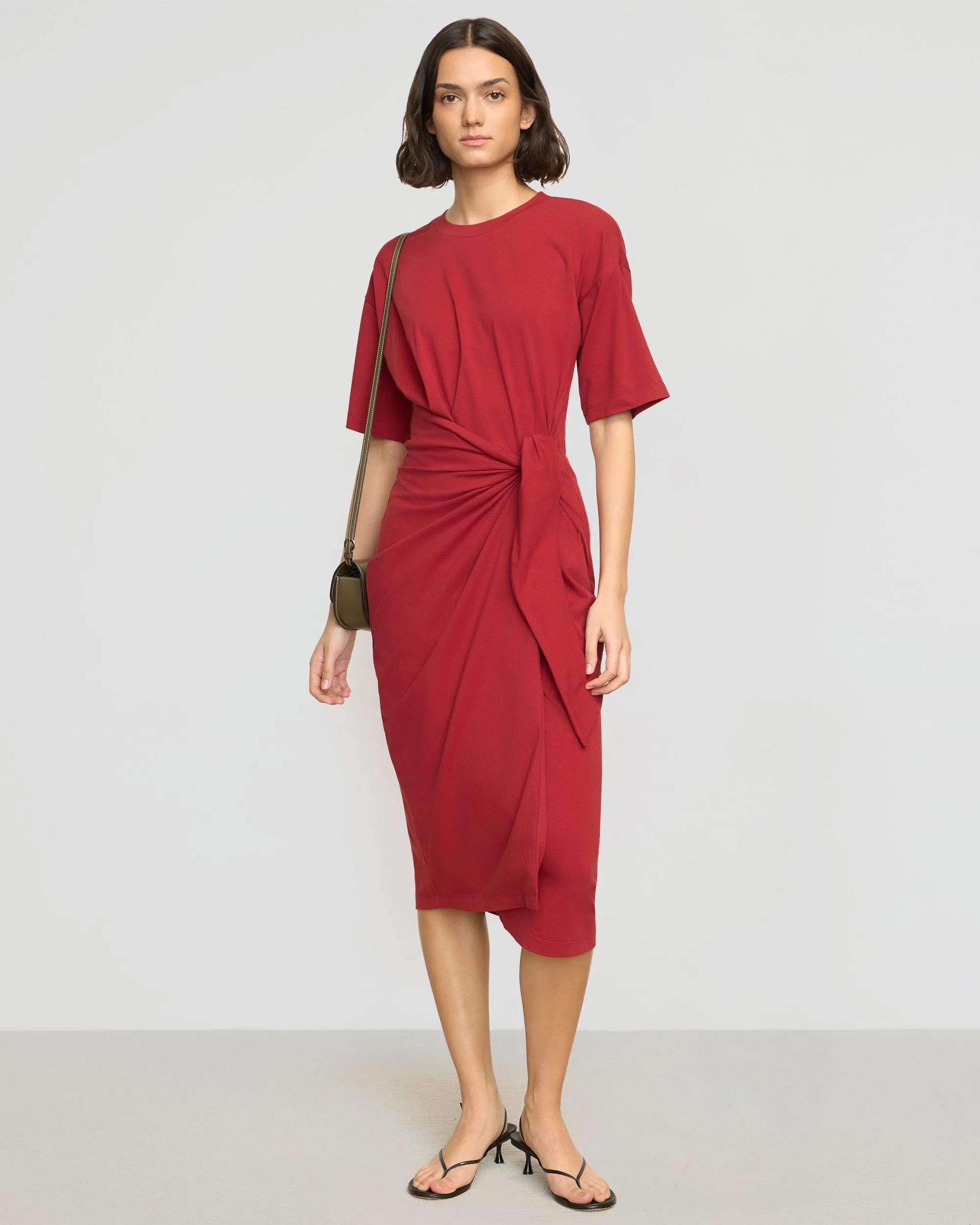 Noa Organic Cotton T-Shirt Wrap Dress Fable Core