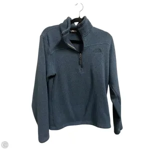 AntiStatic Material Sweatshirt Collar By The North Face In Blue, Size: S