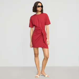 Snow Core Warm Vest Fallon Organic Cotton T-Shirt Wrap Dress