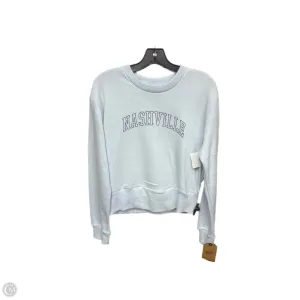 Athletic Sweatshirt Crewneck By Clothes Mentor In Blue, Size: L Cloud Core