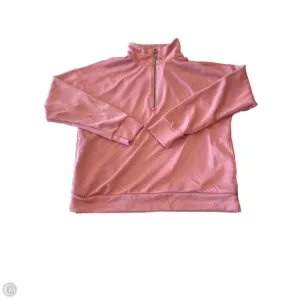 Sweatshirt Collar By Members Mark In Pink, Size: M Late Breeze