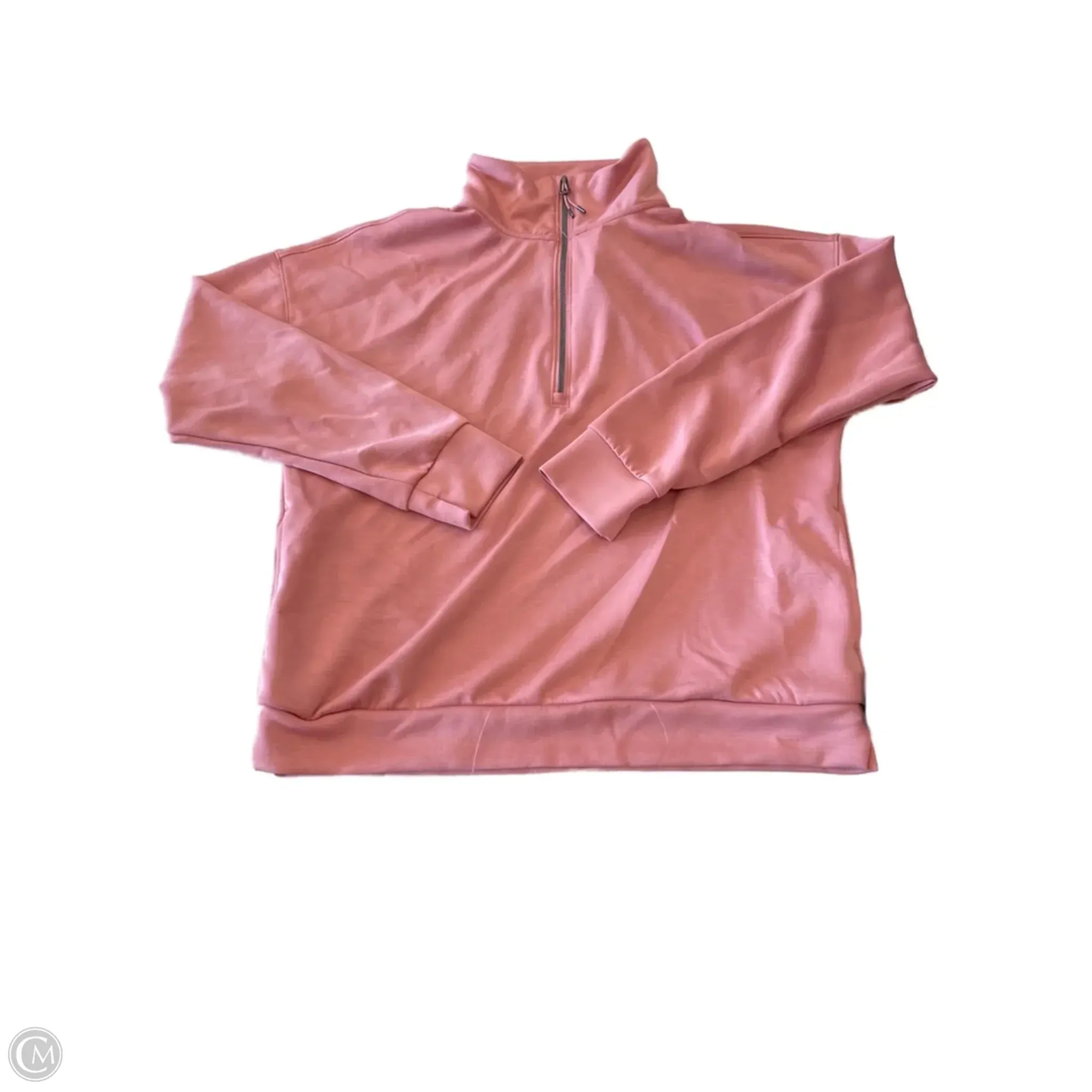 Sweatshirt Collar By Members Mark In Pink, Size: M Late Breeze