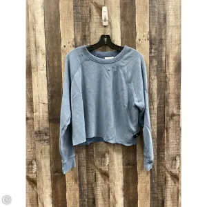Active Look Sweatshirt Crewneck By Aerie In Blue, Size: S