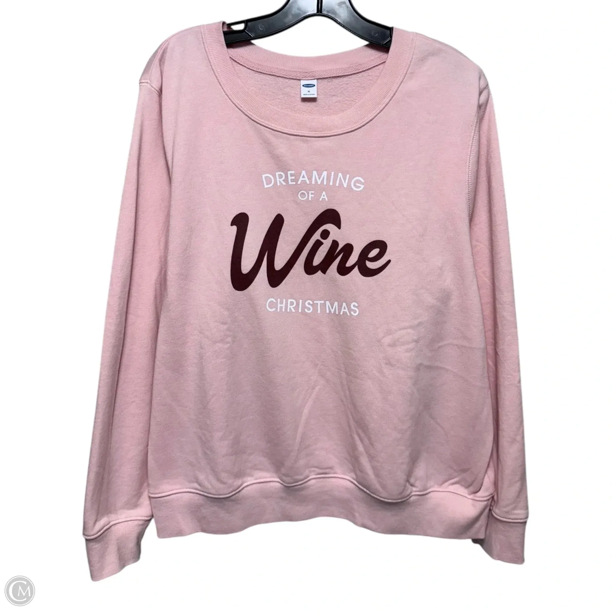 Sweatshirt Crewneck By Old Navy In Pink, Size: Xl SmoothFinish
