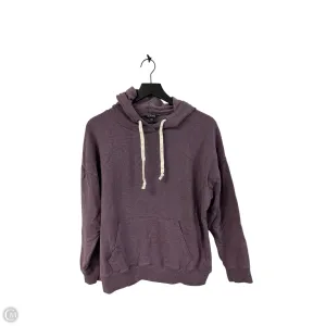 EasyAdjustment Sweatshirt Hoodie By Buffalo David Bitton In Purple, Size: L