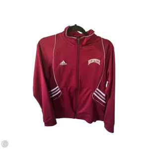 mesh ventilation Teen Fresh Athletic Sweatshirt Collar By Adidas In Red, Size: L