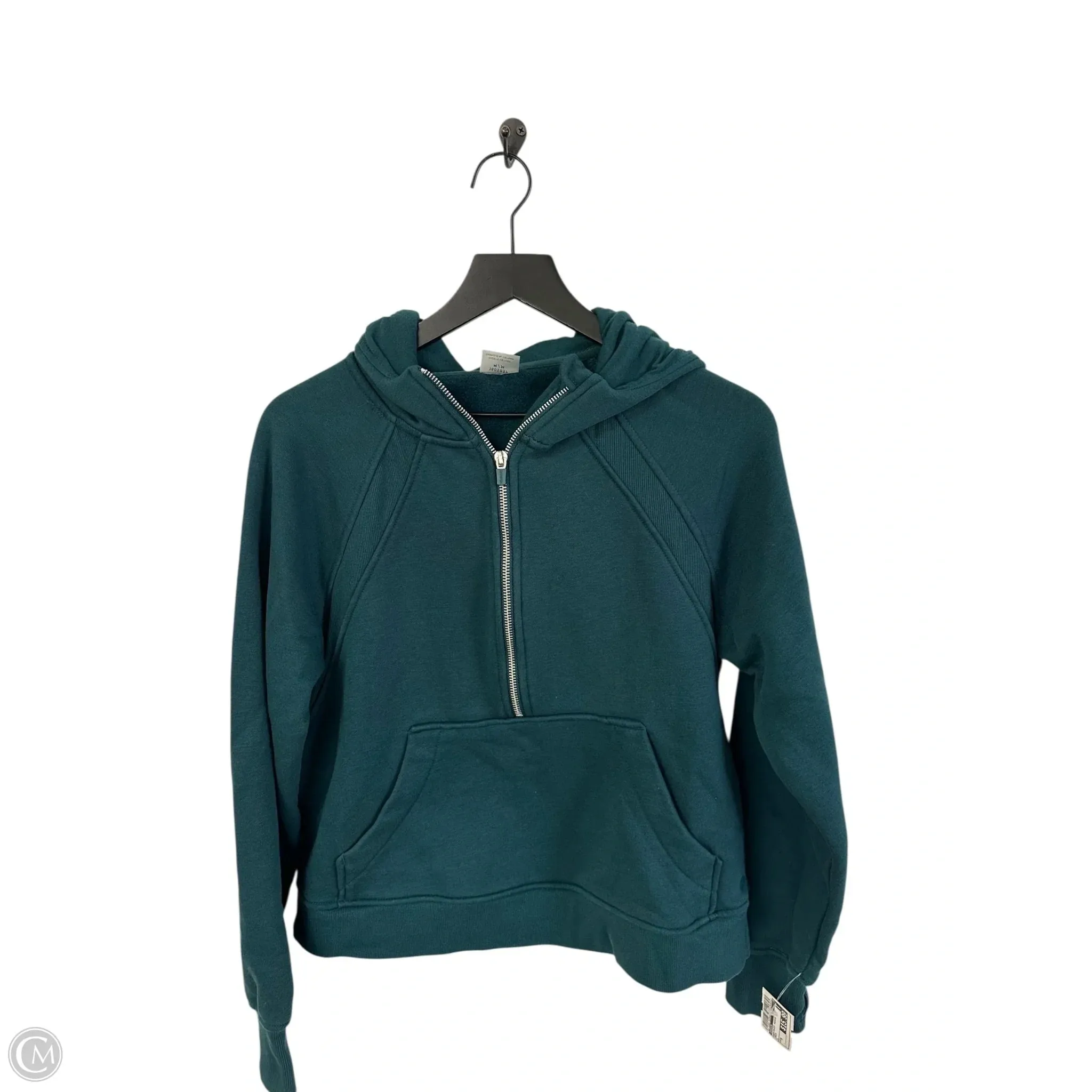 Sweatshirt Hoodie By Danskin In Green, Size: M QuickDrying