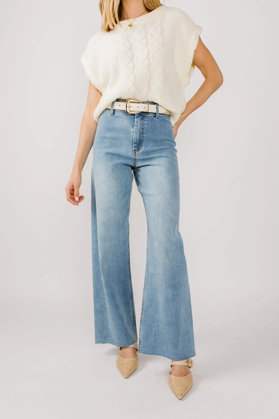 Devan Denim Night Out Bold Look