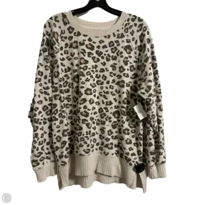 Next Core Utility Mode Sweatshirt Crewneck By Maurices In Animal Print, Size: L