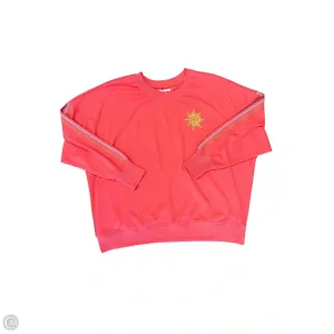Sweatshirt Crewneck By Maurices In Coral, Size: 2x FourWayStretchClothing Comfortable Outerwear