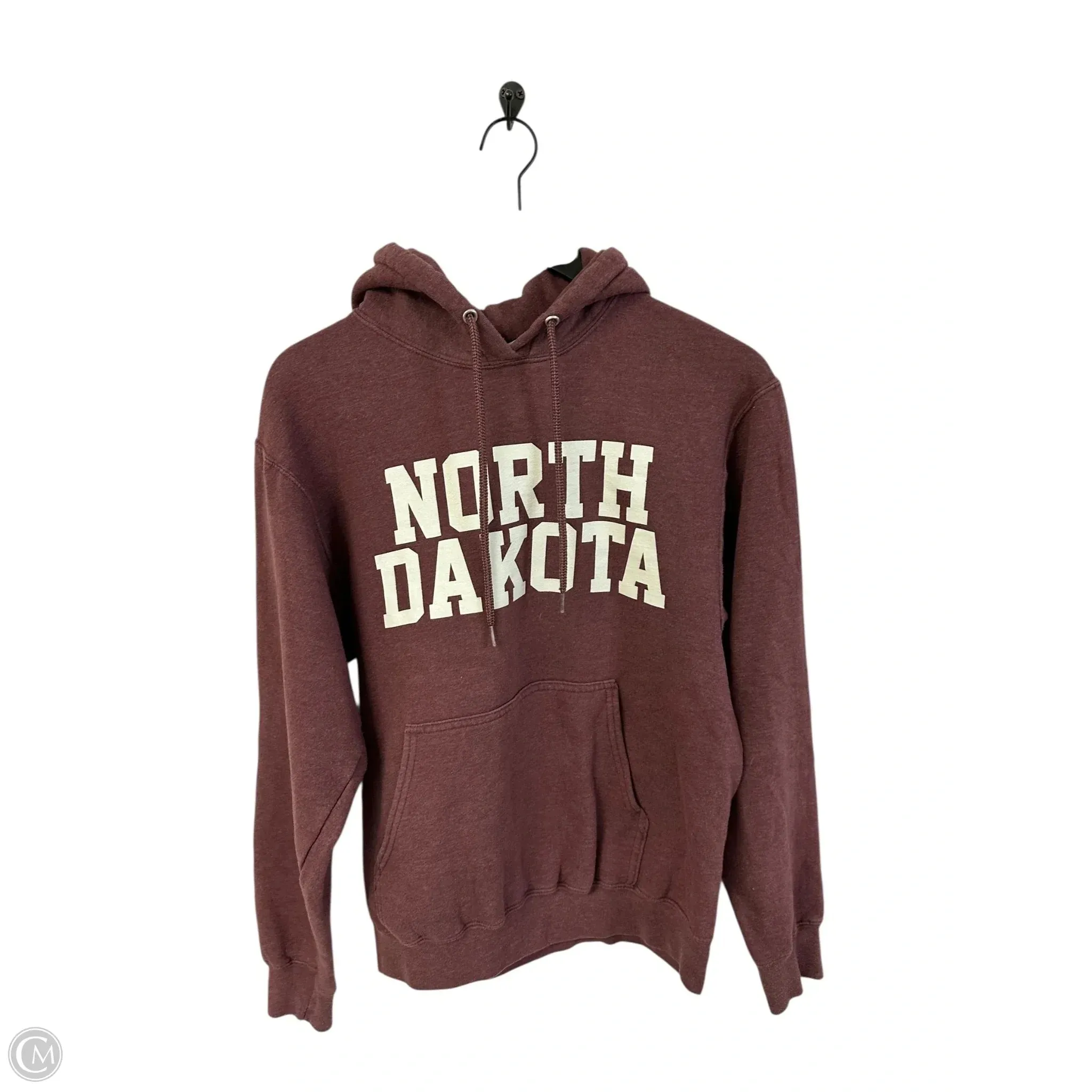 DoubleStitchedSeams Tencel Blend Fabric Sweatshirt Hoodie By Clothes Mentor In Purple, Size: S