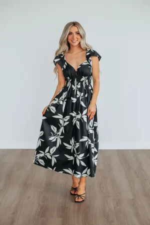 Sleek Comfort Quick Layer Ravin Midi Dress