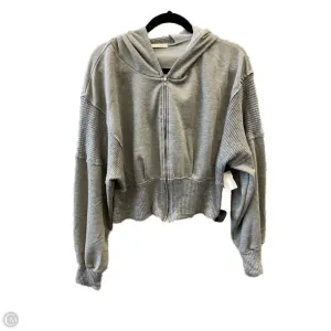 SmoothGripFastenings Sweatshirt Hoodie By Ps Kate In Grey, Size: L