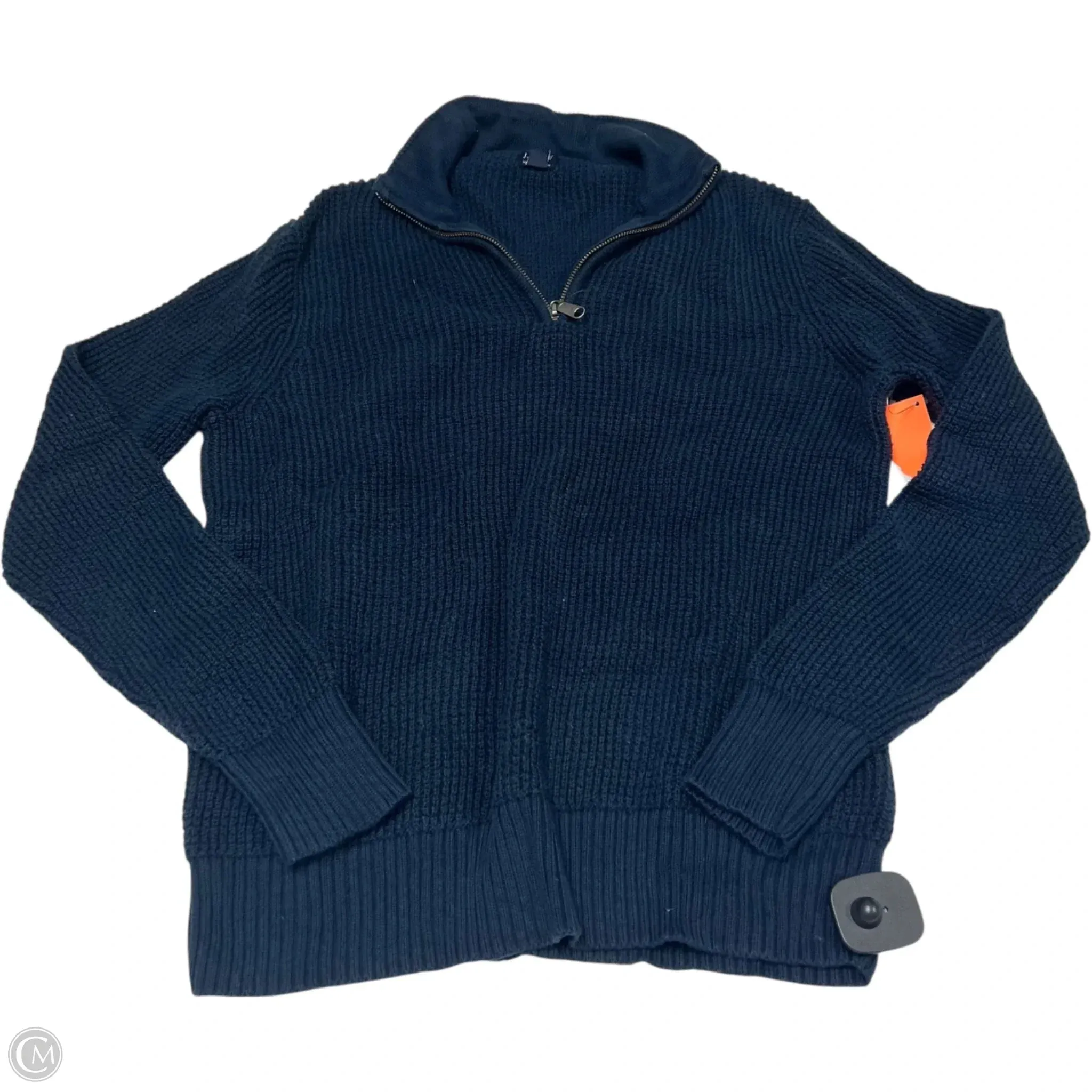 Bio Glow Sweatshirt Collar By J. Crew In Navy, Size: S