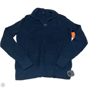 Bio Glow Sweatshirt Collar By J. Crew In Navy, Size: S