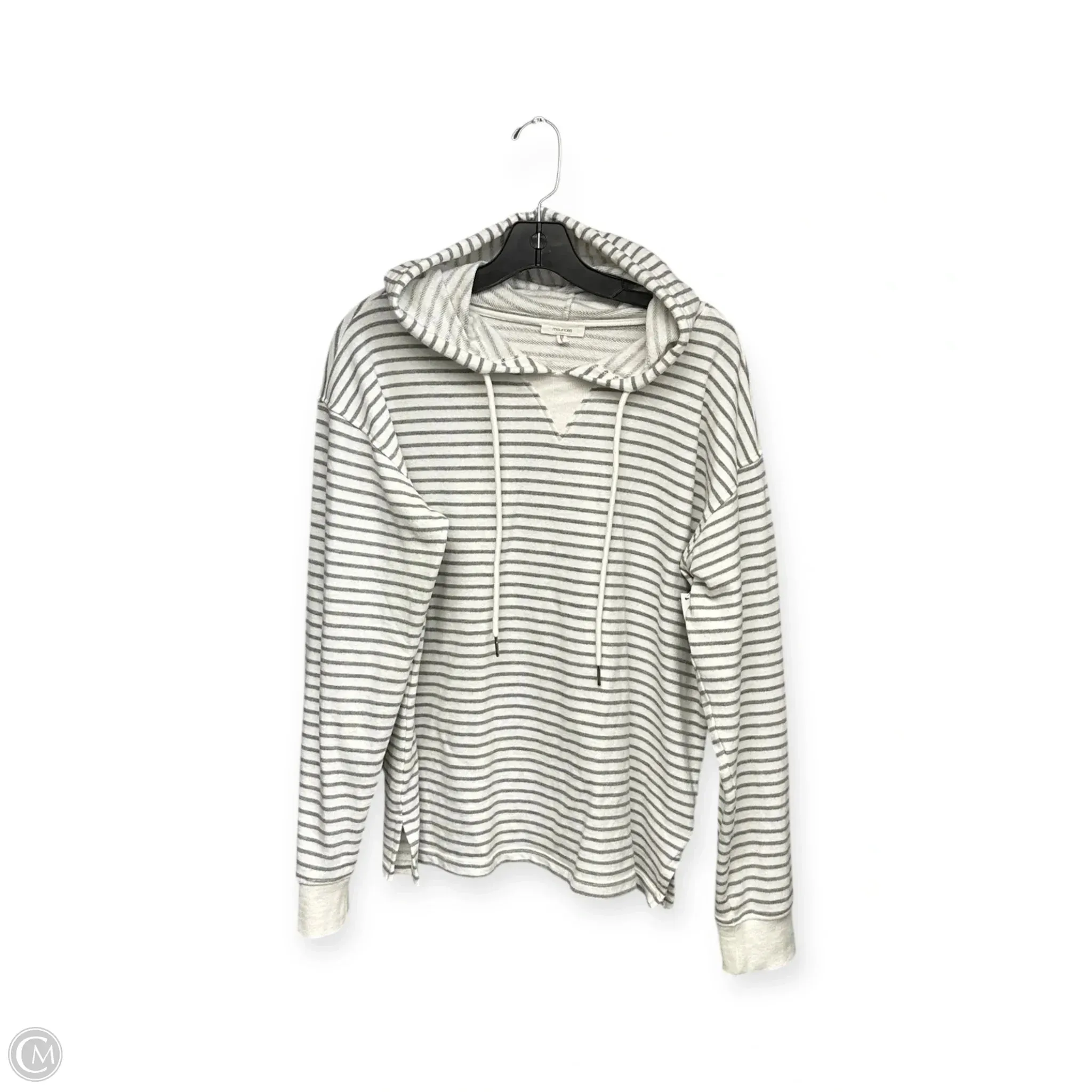 Athletic Sweatshirt Hoodie By Maurices In White, Size: L Outdoor Gear