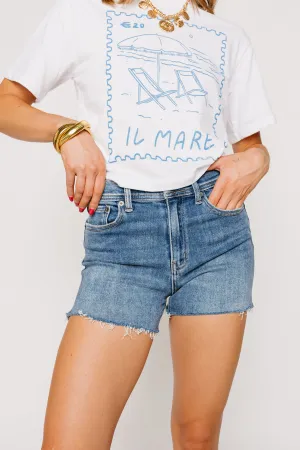 Jam Session Denim Shorts Layer Light Art Mood