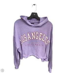 Sweatshirt Hoodie By Zara In Purple, Size: L Dense Fit Cyber Core